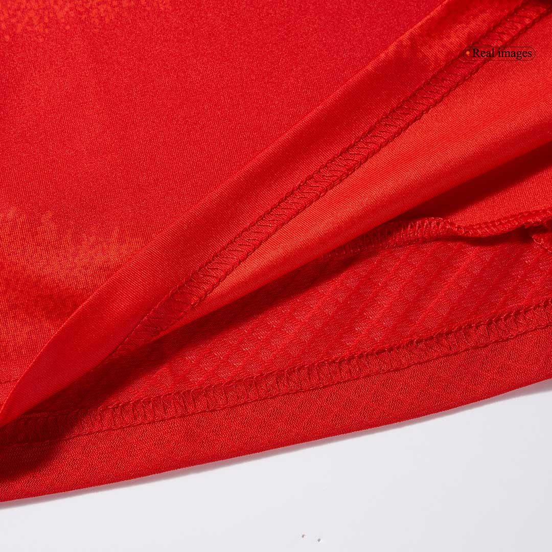 Premium Quality Kids's Spain Home Soccer Jersey Kit (Jersey+Shorts) Euro Euro - Pro Jersey Shop