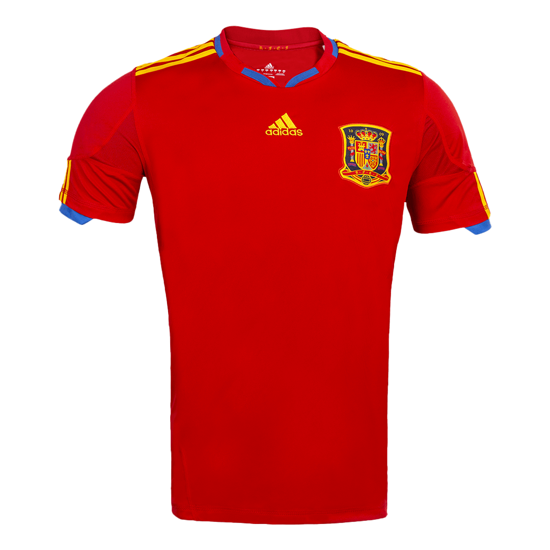 Retro 2010 World Cup Spain Home Soccer Jersey - Pro Jersey Shop
