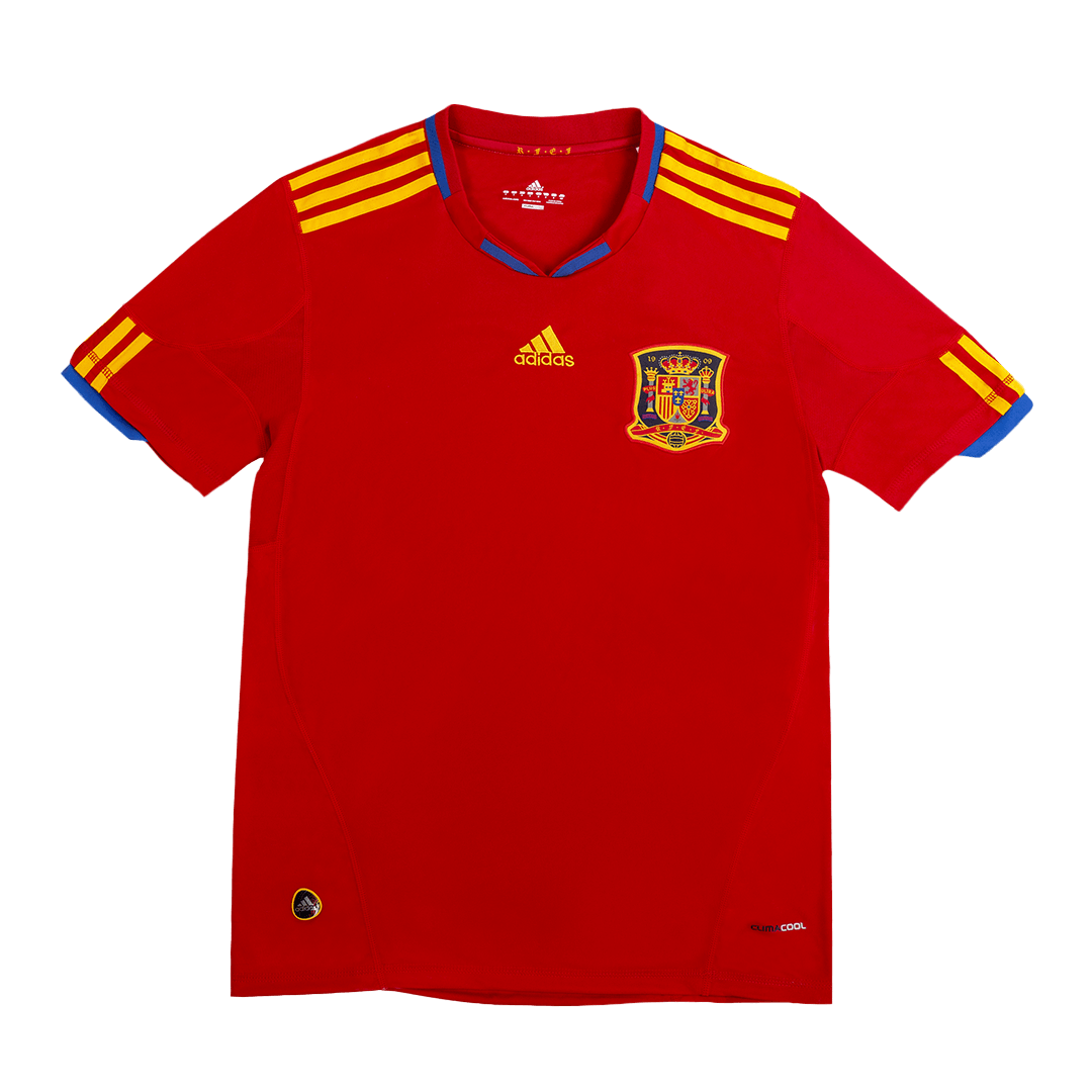 Retro 2010 World Cup Spain Home Soccer Jersey - Pro Jersey Shop