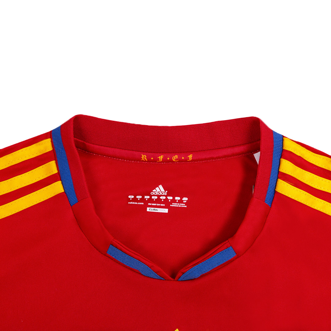 Retro 2010 World Cup A. INIESTA #6 Spain Home Soccer Jersey - Pro Jersey Shop