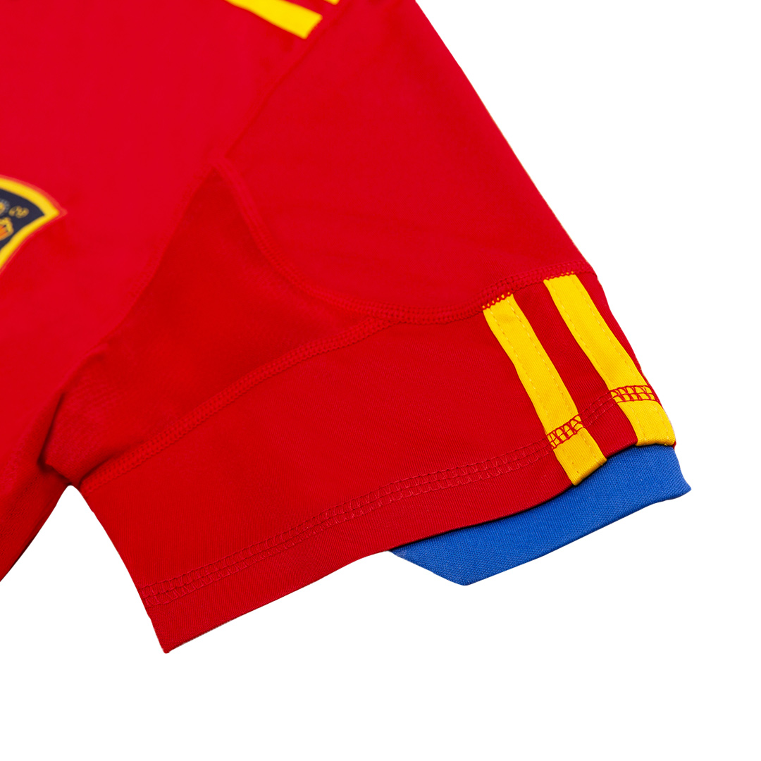 Retro 2010 World Cup A. INIESTA #6 Spain Home Soccer Jersey - Pro Jersey Shop