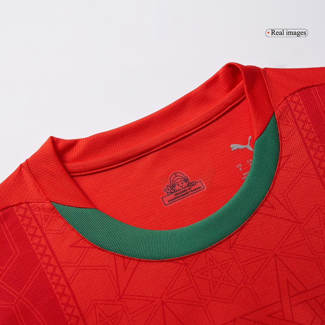 Men's Morocco  Home Soccer Jersey Shirt - Fan Version - Pro Jersey Shop