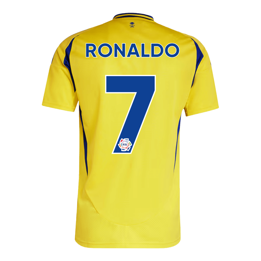Premium Quality Men's RONALDO #7 Al Nassr Home Soccer Jersey Shirt - Fan Version - Pro Jersey Shop