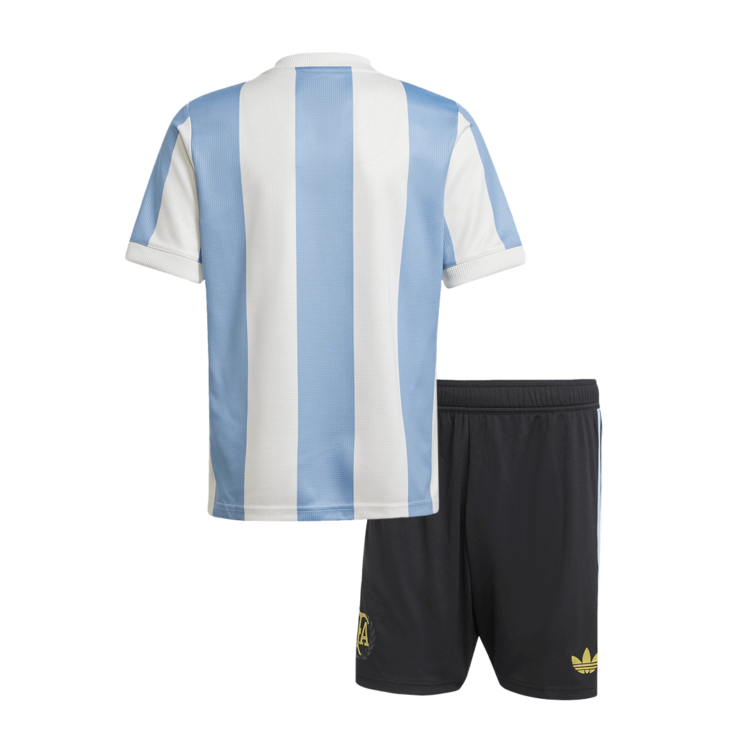 Kids Argentina 50th Anniversary Soccer Jersey Kit (Jersey+Shorts) - Pro Jersey Shop