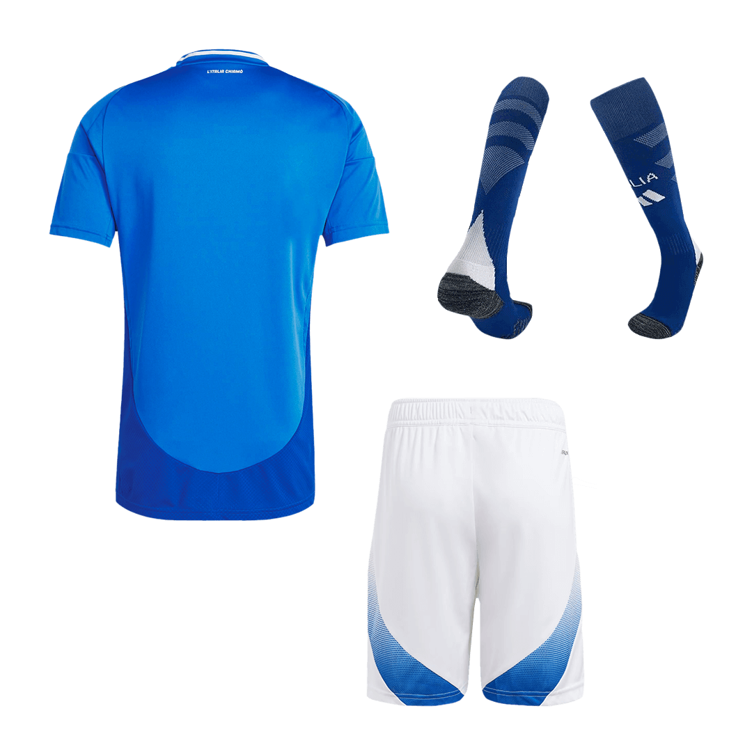 Premium Quality Men's Italy Home Soccer Jersey Whole Kit (Jersey+Shorts+Socks) Euro - Pro Jersey Shop