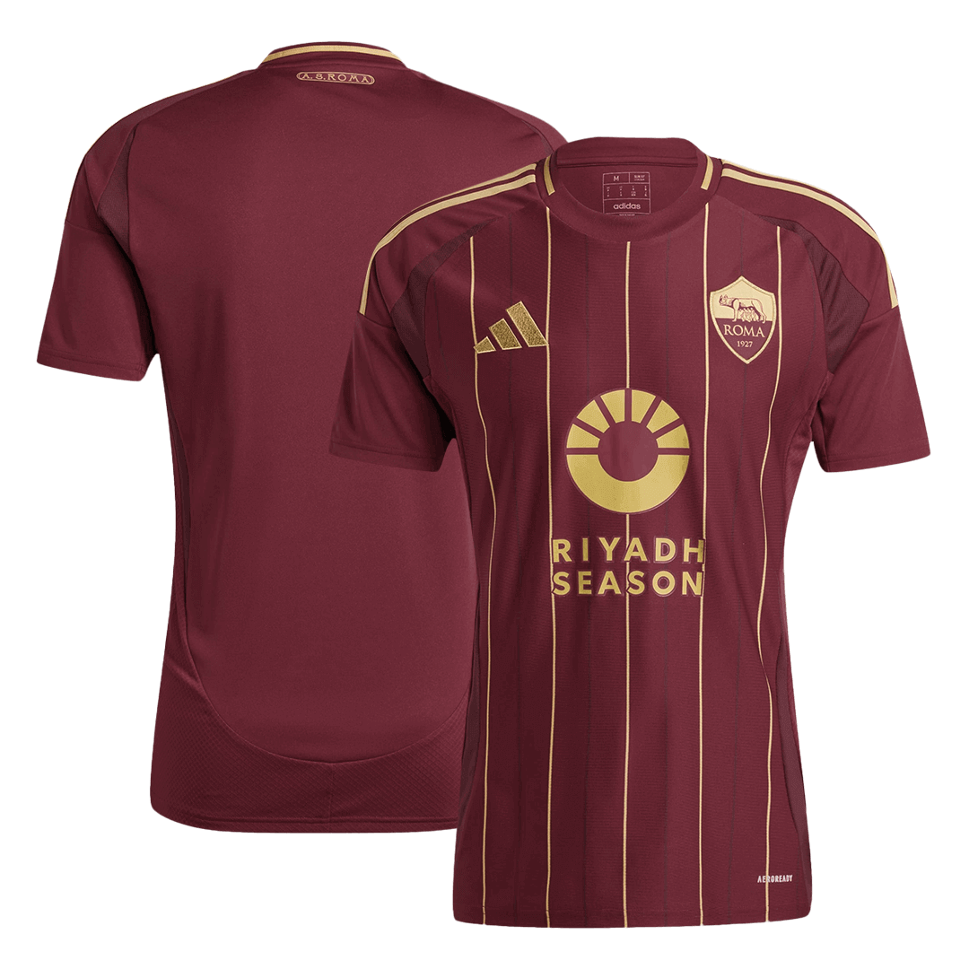Roma Home Soccer Fan Jersey - Pro Jersey Shop