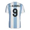 Men's J.ALVAREZ #9 Argentina 50th Anniversary Soccer Jersey Shirt 2024 - Fan Version - Pro Jersey Shop