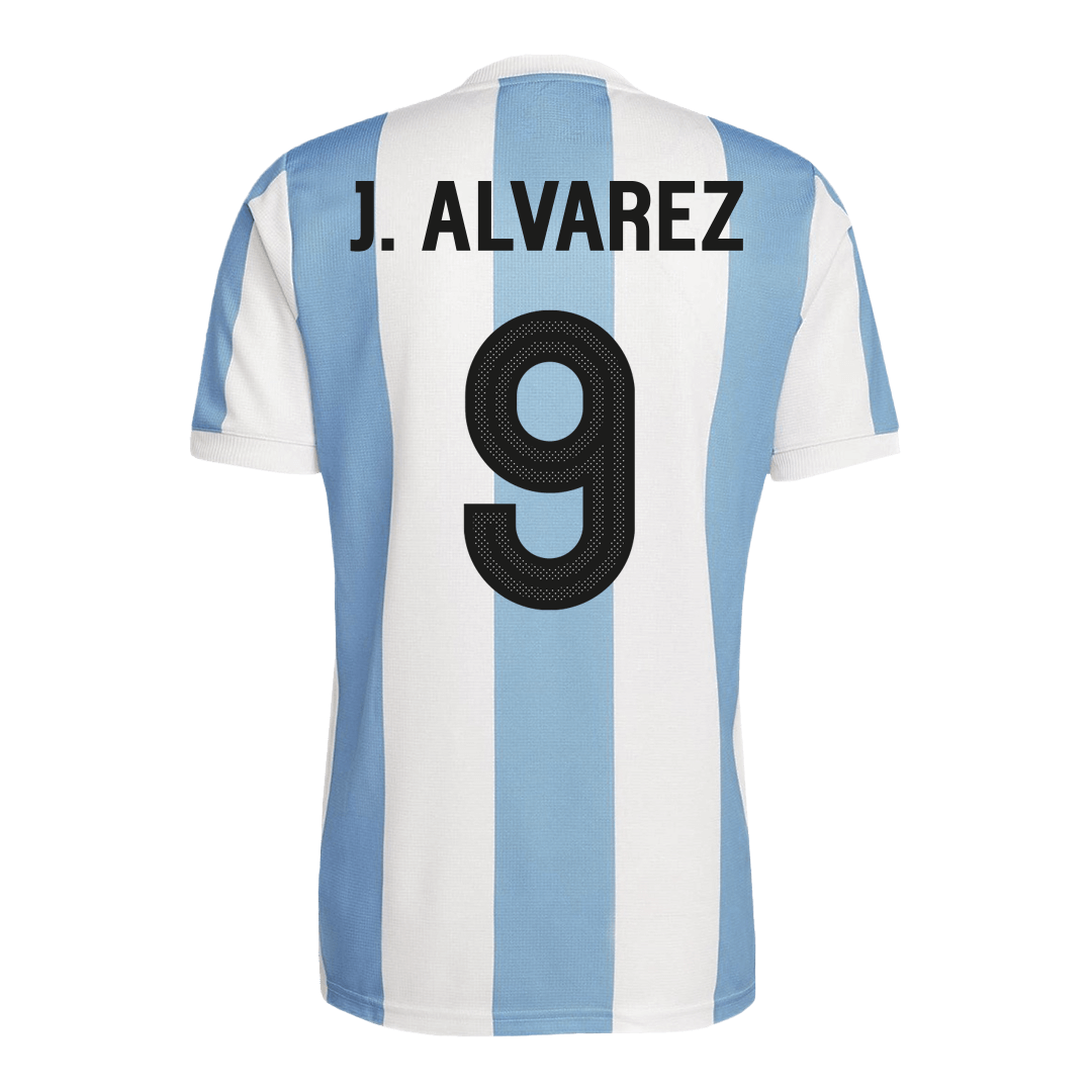 Men's J.ALVAREZ #9 Argentina 50th Anniversary Soccer Jersey Shirt - Fan Version - Pro Jersey Shop