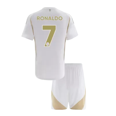 Kids RONALDO #7 Al Nassr Third Away Soccer Jersey Kit (Jersey+Shorts) 2024/25 - Pro Jersey Shop