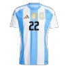 Premium Quality Men's L.MARTÍNEZ #22 Argentina Home Soccer Jersey Shirt 2024 - Fan Version - Pro Jersey Shop