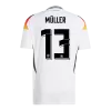 Premium Quality Men's MÜLLER #13 Germany Home Soccer Jersey Shirt Euro 2024 - Fan Version - Pro Jersey Shop