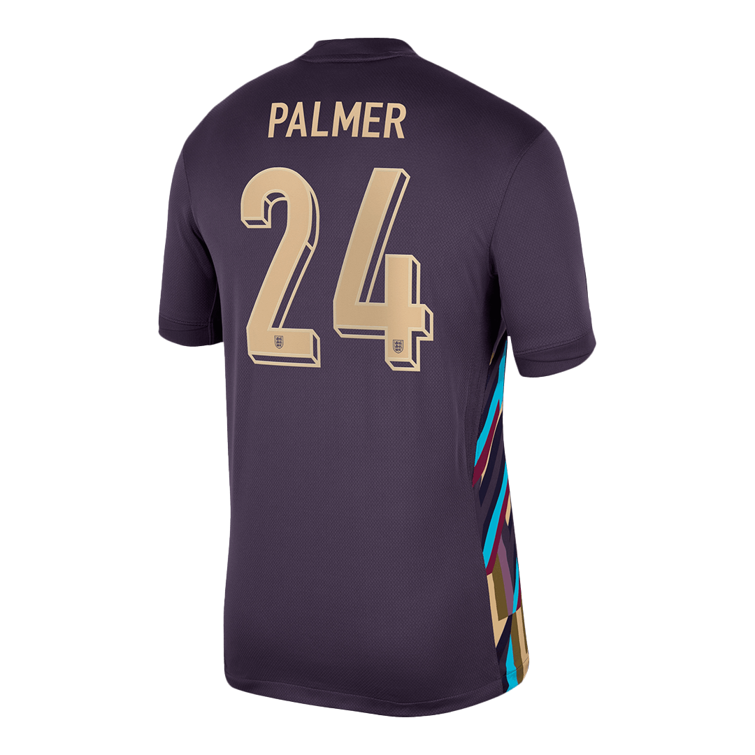 Premium Quality Men's PALMER #24 England Away Soccer Jersey Shirt Euro - Fan Version - Pro Jersey Shop
