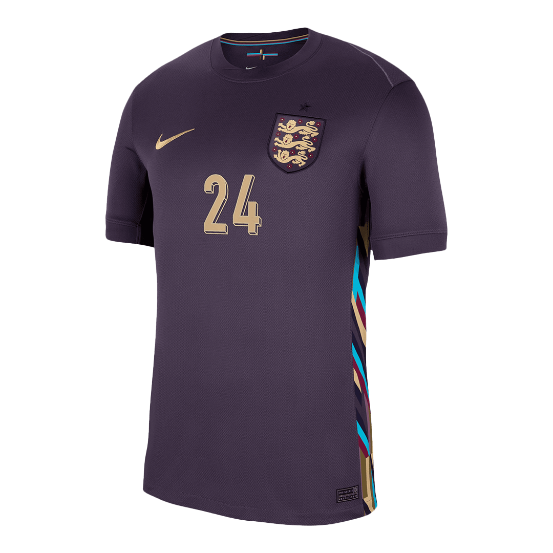 Premium Quality Men's PALMER #24 England Away Soccer Jersey Shirt Euro - Fan Version - Pro Jersey Shop