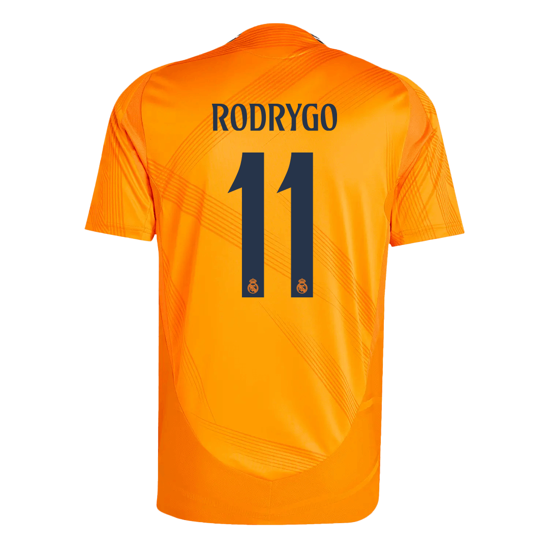 Men's Authentic RODRYGO #11 Real Madrid Away Soccer Jersey Shirt - Player Version - Pro Jersey Shop