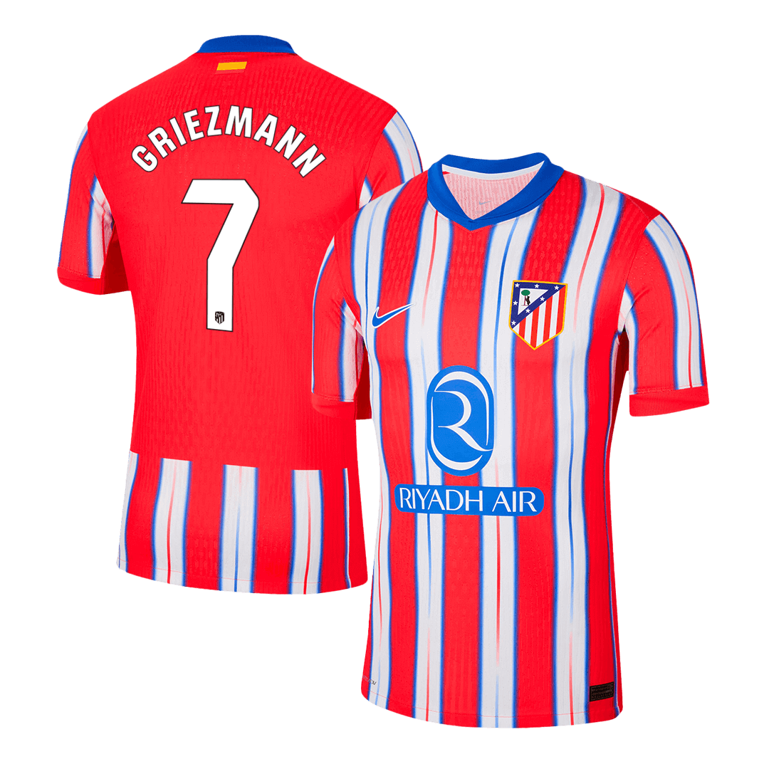 Atletico Madrid GRIEZMANN #7 Home Soccer Match Jersey - Pro Jersey Shop