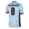 Men's B.FERNANDES #8 Portugal Away Soccer Jersey Shirt Euro 2024 - Fan Version - Pro Jersey Shop