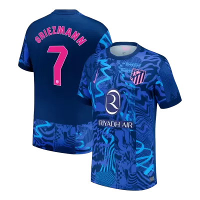 Men's GRIEZMANN #7 Atletico Madrid Third Away Soccer Jersey Shirt 2024/25 - Fan Version - Pro Jersey Shop