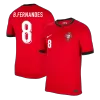 Premium Quality Men's B.FERNANDES #8 Portugal Home Soccer Jersey Shirt Euro 2024 - Fan Version - Pro Jersey Shop