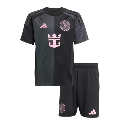 Kids Inter Miami CF Away Soccer Jersey Kit (Jersey+Shorts) 2025 - Pro Jersey Shop