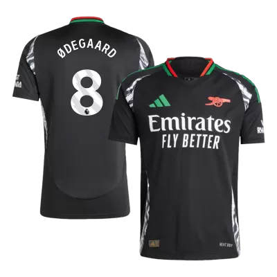 Men's Authentic ØDEGAARD #8 Arsenal Away Soccer Jersey Shirt 2024/25 - Player Version - Pro Jersey Shop