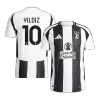 Men's Authentic YILDIZ #10 Juventus Home Soccer Jersey Shirt 2024/25 Save The Children Sponsor- Player Version - Pro Jersey Shop