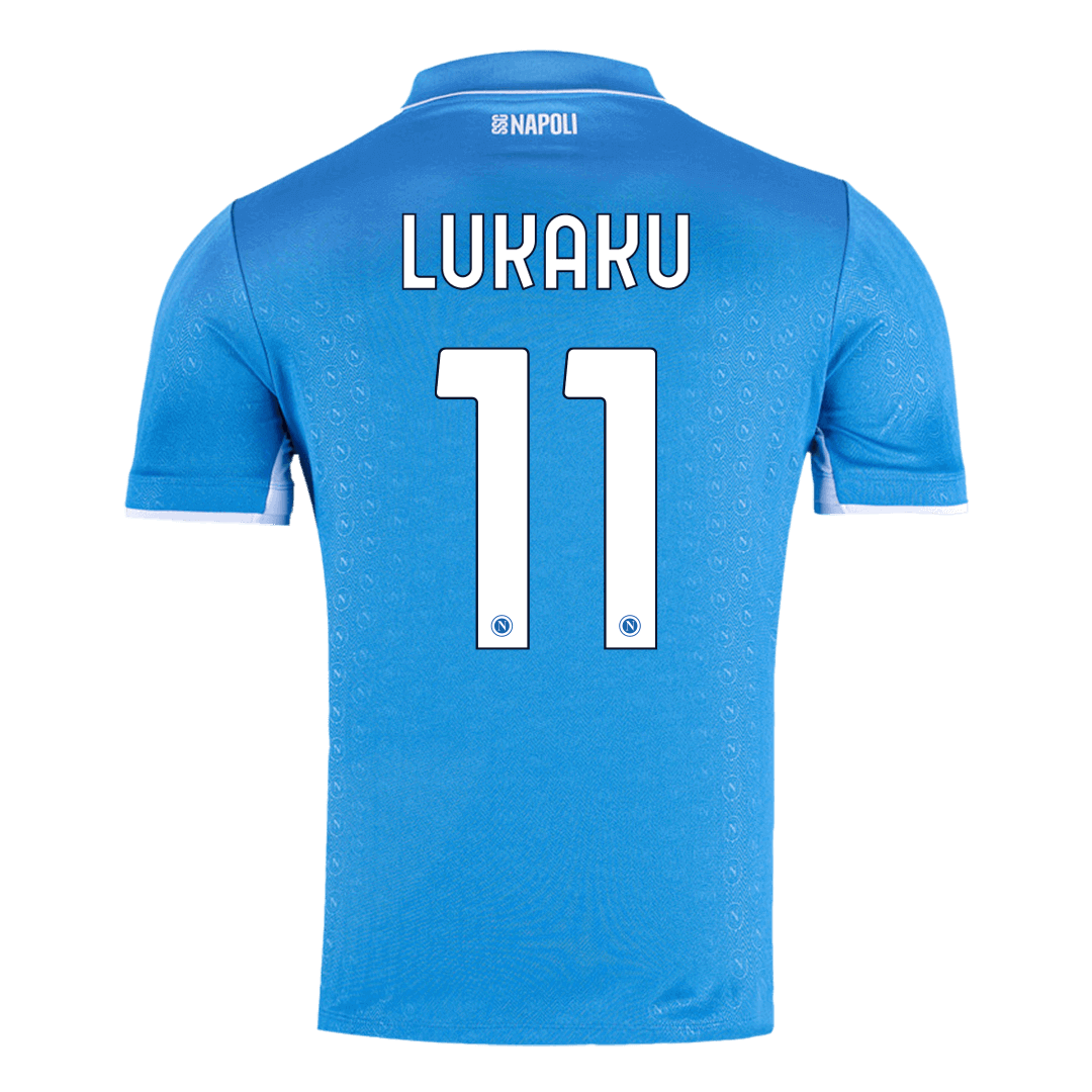 Men's Authentic LUKAKU #11 Napoli Home Soccer Jersey Shirt - Player Version - Pro Jersey Shop