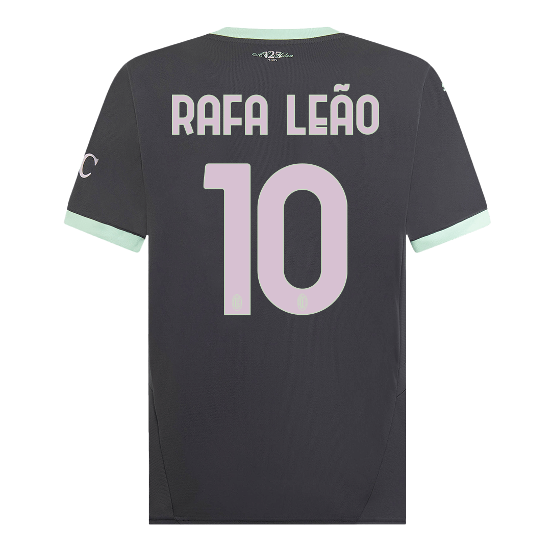 Men's RAFA LEÃO #10 AC Milan Third Away Soccer Jersey Shirt - Fan Version - Pro Jersey Shop