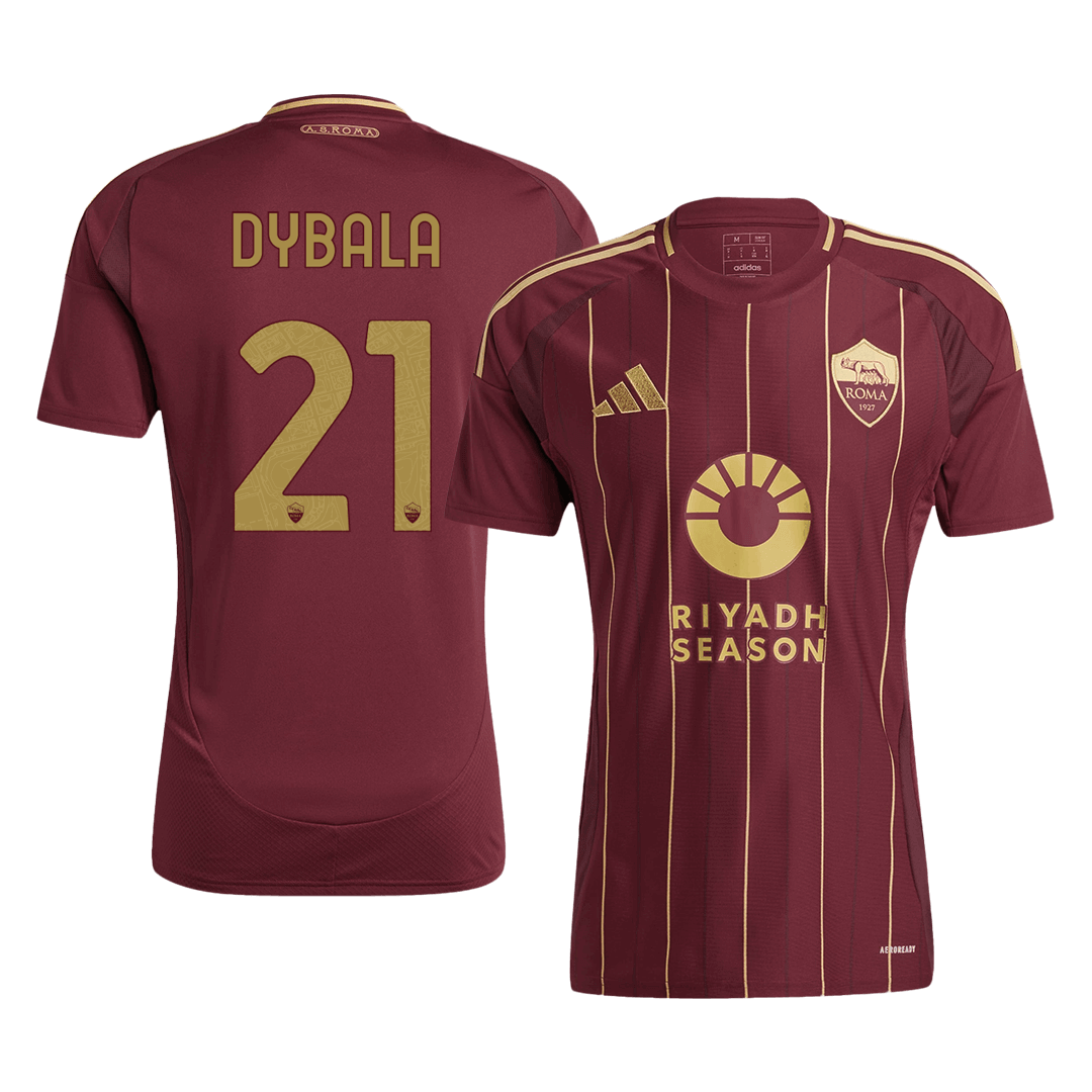 Roma DYBALA #21 Home Soccer Fan Jersey - Pro Jersey Shop