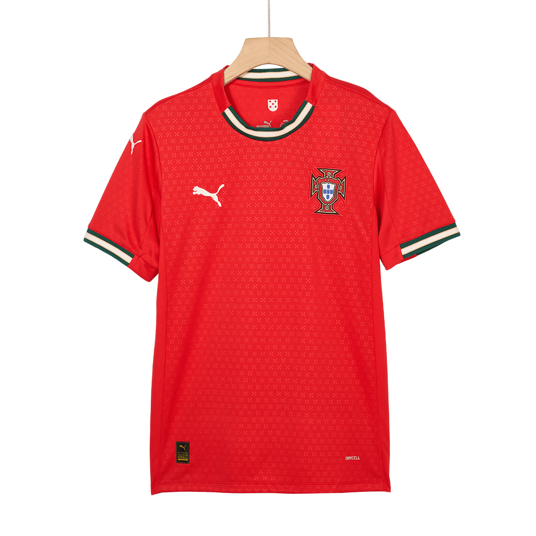 Men's Portugal Home Soccer Jersey Kit (Jersey+Shorts) 2025 - Pro Jersey Shop