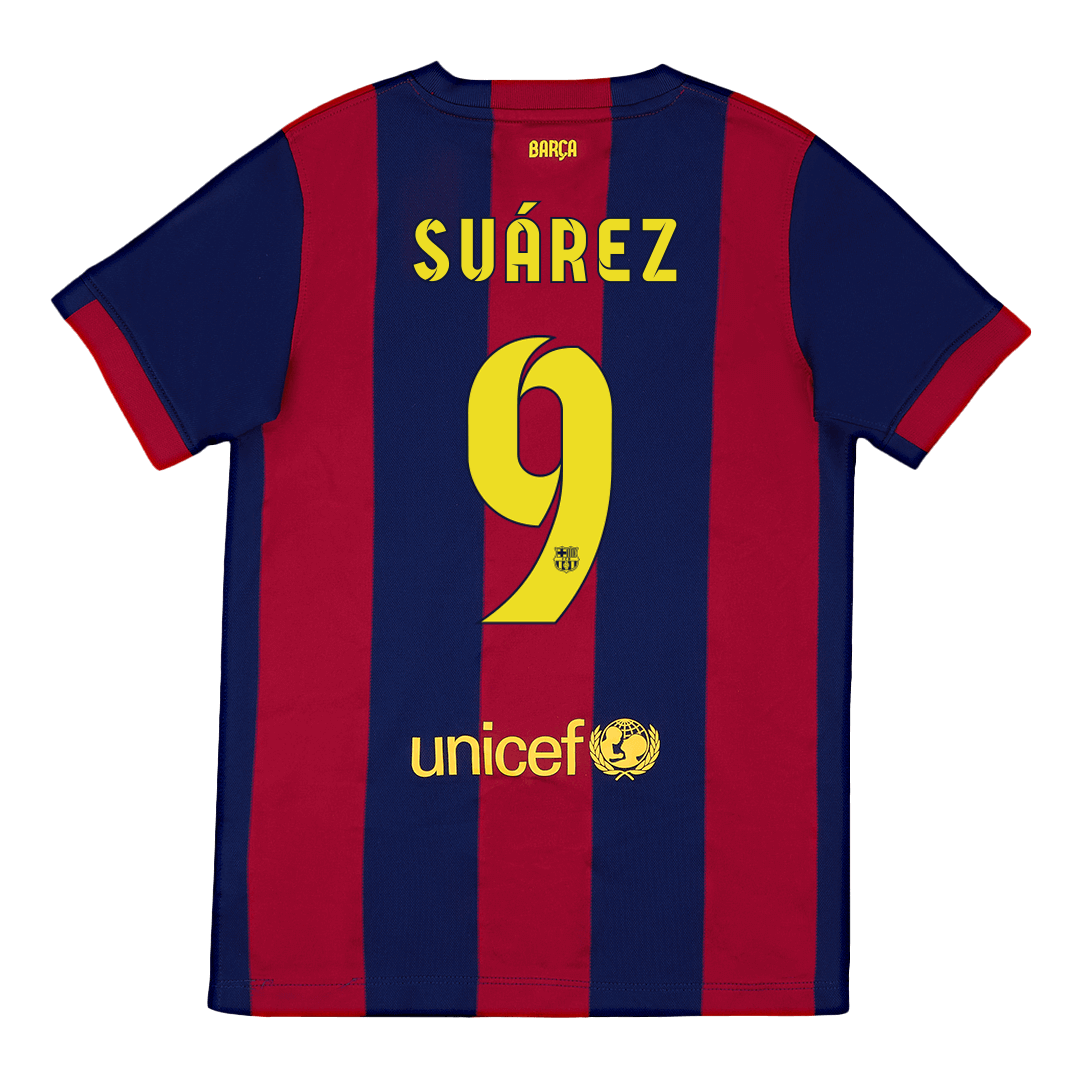 Retro 2014/15 SUÁREZ #9 Barcelona Home Soccer Jersey - Pro Jersey Shop