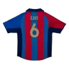 Men's Retro 2001/02 XAVI #6 Barcelona Home Soccer Jersey Shirt - Pro Jersey Shop