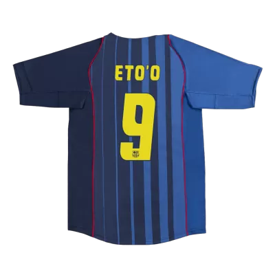 Men's Retro 2004/05 ETO'O #9 Barcelona Away Soccer Jersey Shirt - Pro Jersey Shop