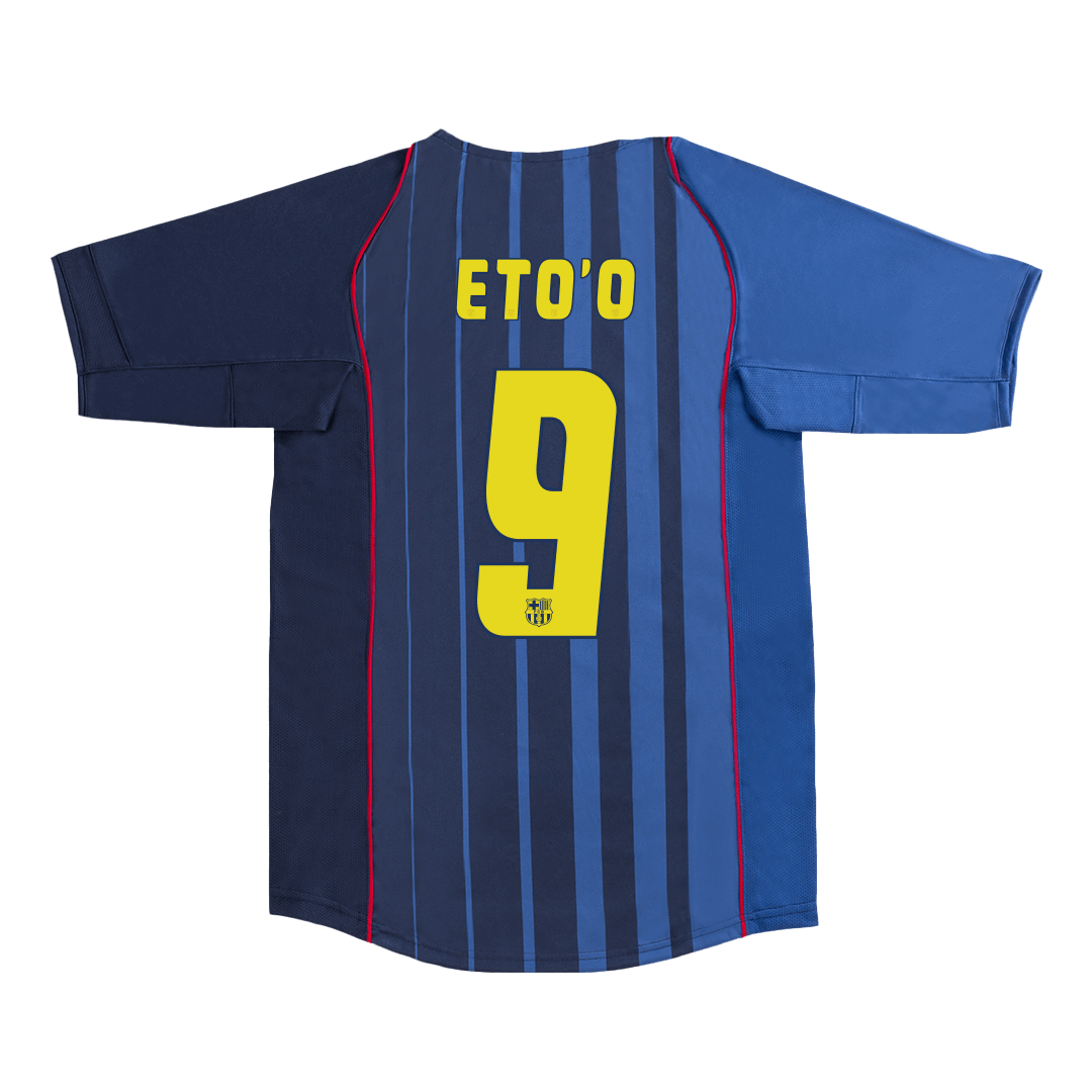 Retro 2004/05 ETO'O #9 Barcelona Away Soccer Jersey - Pro Jersey Shop