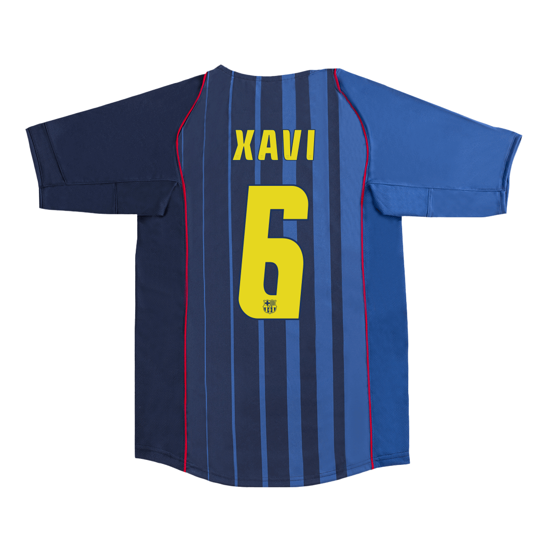 Retro 2004/05 XAVI #6 Barcelona Away Soccer Jersey - Pro Jersey Shop