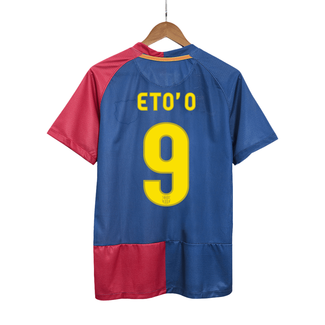 Retro 2008/09 ETO'O #9 Barcelona Home Soccer Jersey - Pro Jersey Shop