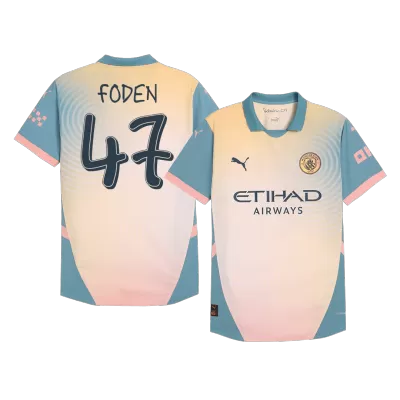 Manchester City FODEN #47 Fourth Away Soccer Match Jersey - Pro Jersey Shop