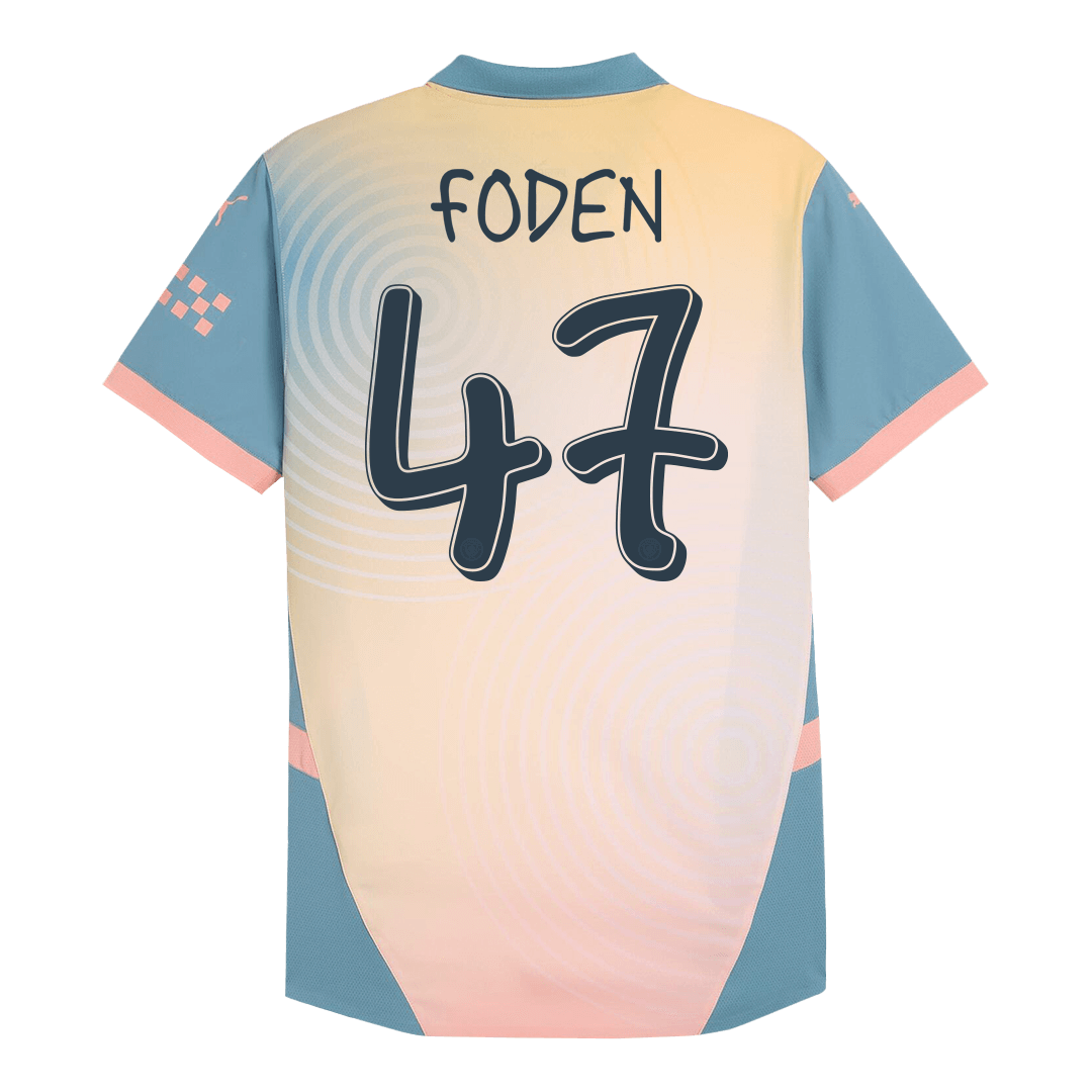 Manchester City FODEN #47 Fourth Away Soccer Match Jersey - Pro Jersey Shop