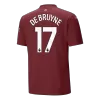 Manchester City DE BRUYNE #17 Third Away Soccer Fan Jersey - Pro Jersey Shop
