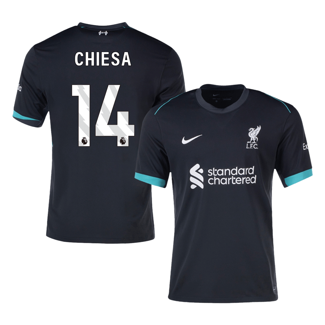 Liverpool CHIESA #14 Away Soccer Fan Jersey - Pro Jersey Shop