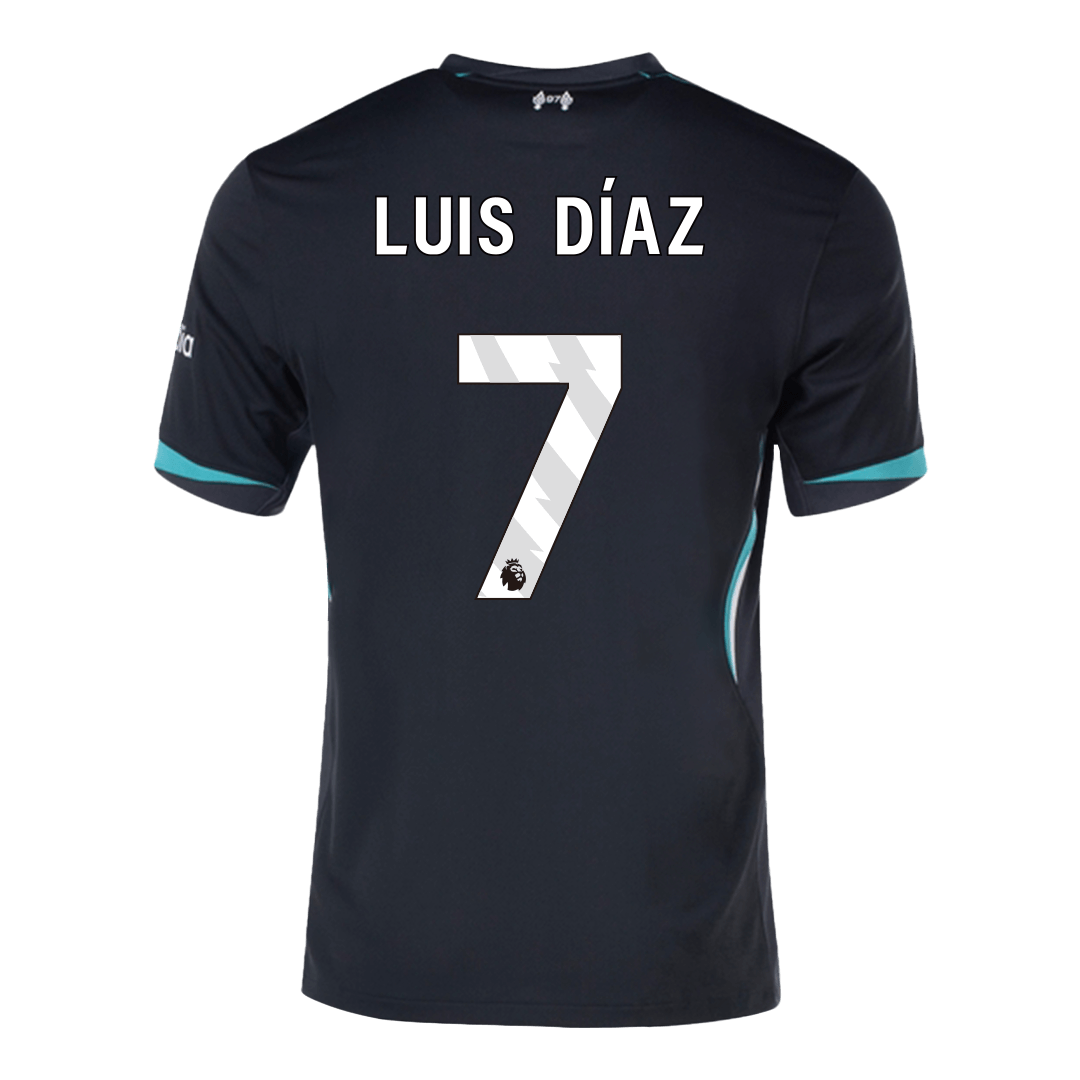 Liverpool LUIS DÍAZ #7 Away Soccer Fan Jersey - Pro Jersey Shop