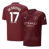 Manchester City DE BRUYNE #17 Third Away Soccer Fan Jersey - Pro Jersey Shop