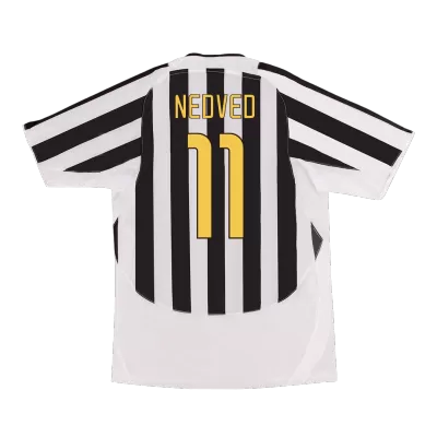 Men's Retro 2003/04 NEDVED #11 Juventus Home Soccer Jersey Shirt - Pro Jersey Shop