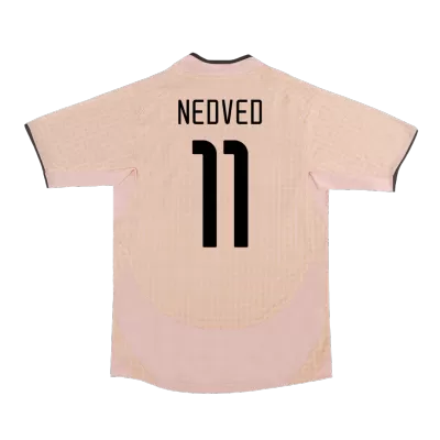 Men's Retro 2003/04 NEDVED #11 Juventus Away Soccer Jersey Shirt - Pro Jersey Shop