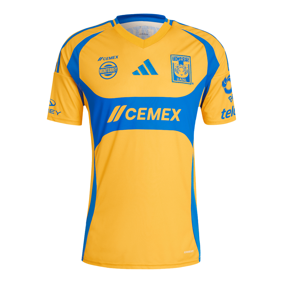 Men's Tigres UANL Home Soccer Jersey Shirt - Fan Version - Pro Jersey Shop