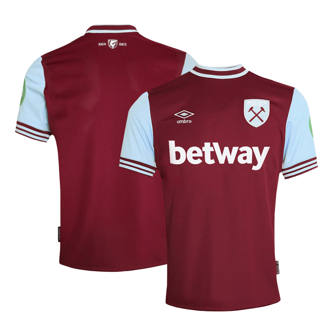 Men's West Ham United Home Soccer Jersey Shirt - Fan Version - Pro Jersey Shop