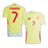 Men's MORATA #7 Spain Away Soccer Jersey Shirt Euro 2024 - Fan Version - Pro Jersey Shop