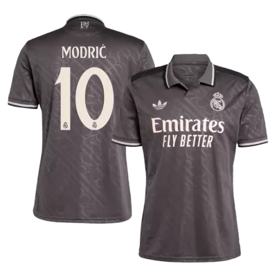 Premium Quality Men's MODRIĆ #10 Real Madrid Third Away Soccer Jersey Shirt 2024/25 - Fan Version - Pro Jersey Shop