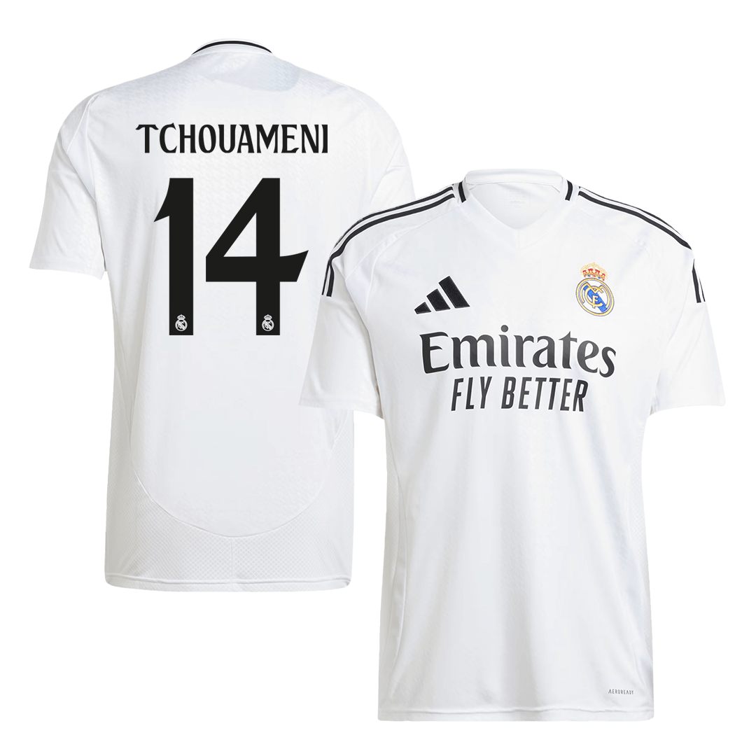 Real Madrid TCHOUAMENI #14 Home Soccer Fan Jersey - Pro Jersey Shop