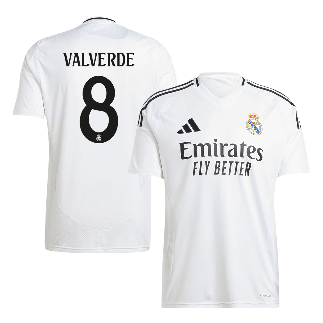 Real Madrid VALVERDE #8 Home Soccer Fan Jersey - Pro Jersey Shop