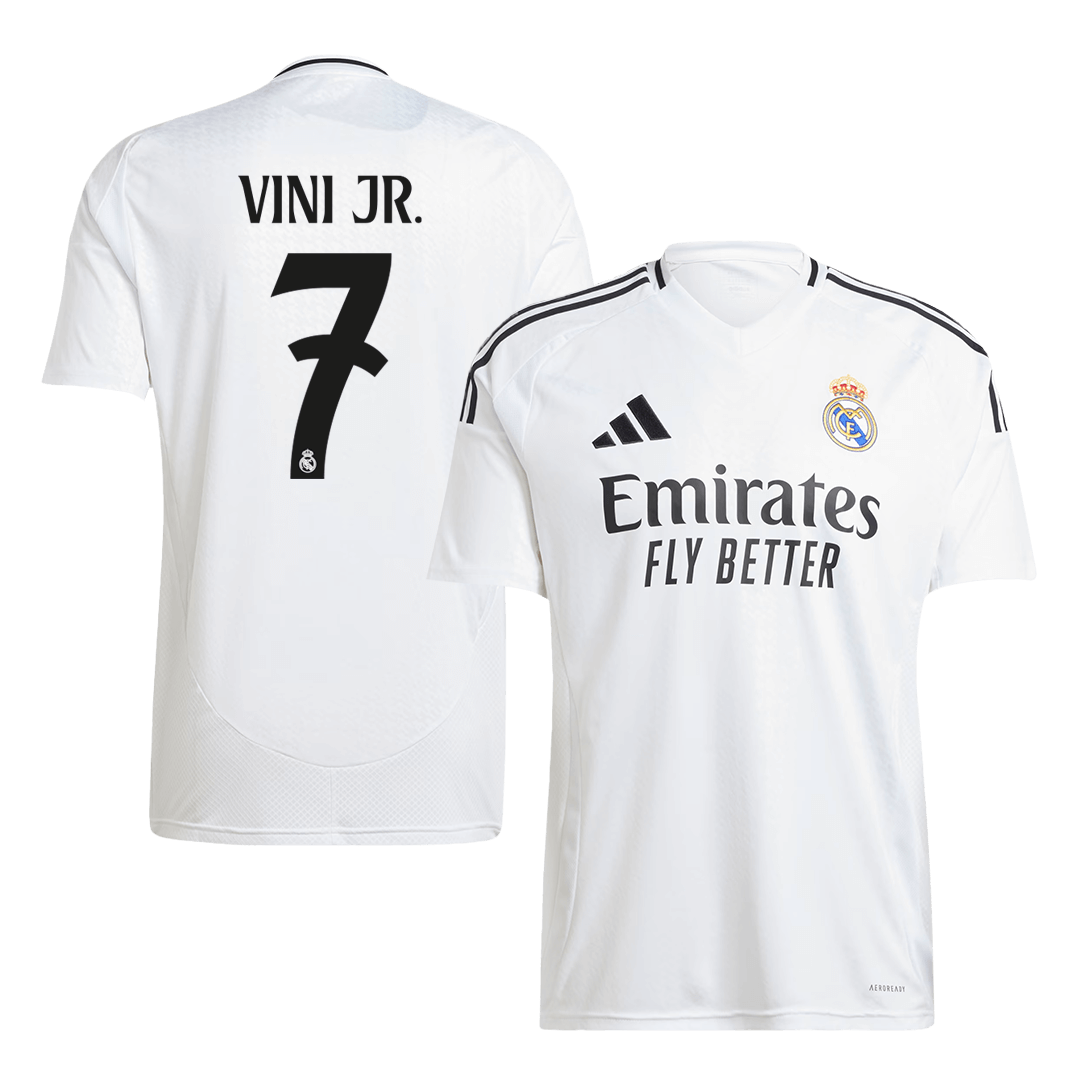 Real Madrid VINI JR. #7 Home Soccer Fan Jersey - Pro Jersey Shop